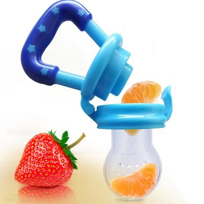 Silicone Baby Pacifier Infant Nipple Soother Toddler Kids Pacifier Feeder Fresh Fruit Food Newborn Girl Boy Feeding Nipple
