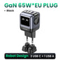 Carregador UGREEN 65W GaN Design Uno Robot — PD 3.0 | iPhone 17, MacBook e Xiaomi