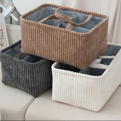 Baby Multifunctional Diaper Organizer Bag Folding Portable Stackers & Caddies High Capacity Storage for Baby Things mommy bags