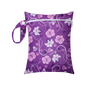 Mini Size 25x20cm Diaper Bag Waterproof Reusable Mummy Bag Printed Pocket Nappy Bags PUL Travel Wet Dry Bags Purple Color