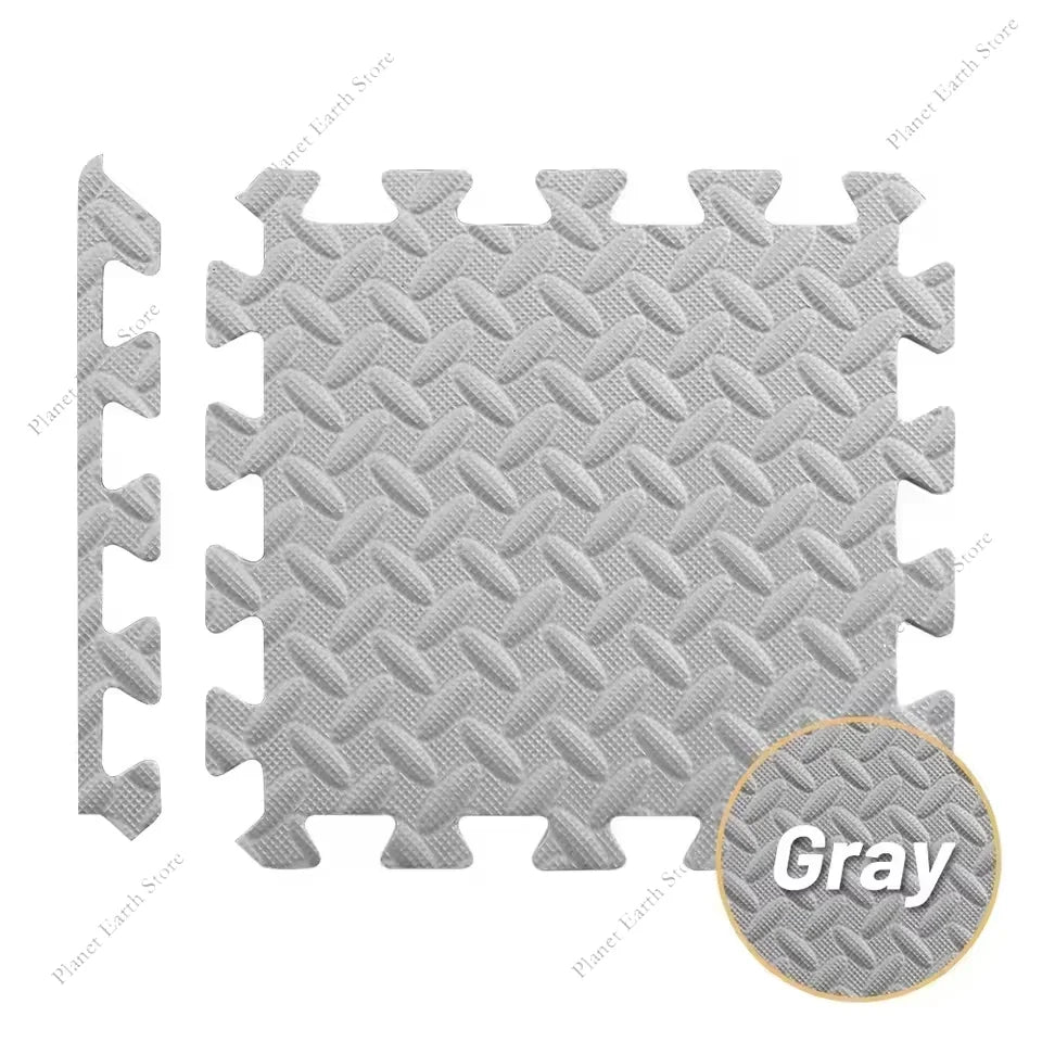 12Pcs Eva Foam Mat Baby Foam Play Mat Interlocking Foam Tiles Non-Slip Foam Floor Mat Gym Puzzle Sports Floor Mat Home 30*30*1CM