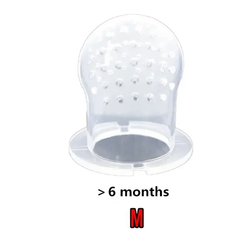 Silicone Baby Pacifier Infant Nipple Soother Toddler Kids Pacifier Feeder Fresh Fruit Food Newborn Girl Boy Feeding Nipple