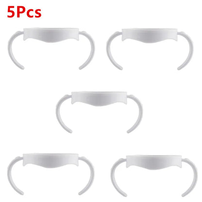 5Pcs/3/1Pc Baby Accessories Hand Shank For Feeder Bottle Grip Handle For Avent Natural Wide Mouth PP Glass Baby Feeding Bottles