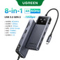 Hub USB-C UGREEN Uno 6 em 1 — 4K60Hz, PD 100W, USB 3.2 10Gbps, para MacBook e Notebook