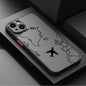 Line Airplane Topographic Back Phone Cover Case for iPhone 14 XS 7 8 15 Plus 13 Mini 16 Pro Max 12 17 Air 16e 11