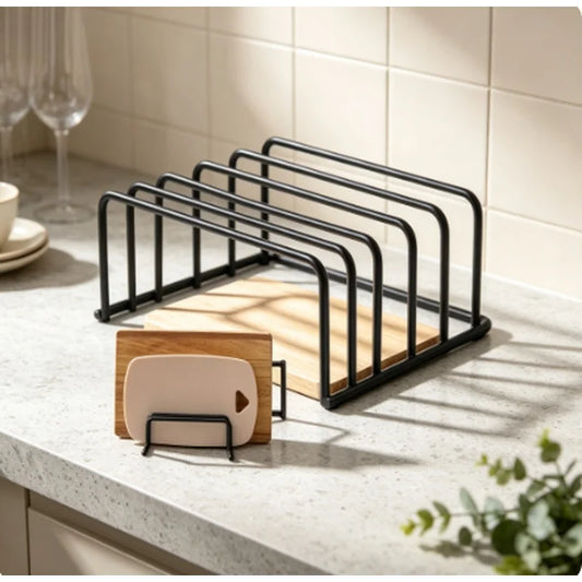 Kitchen Cutting Board Storage Rack Cabinet Organizer Holder Baking Tools Kitchen Accessories