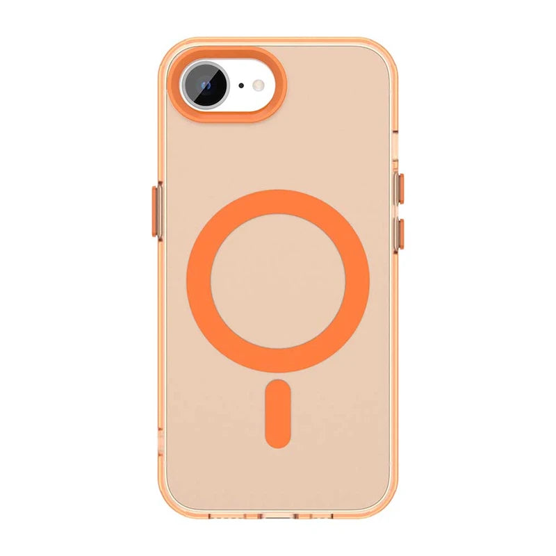 For iPhone 16E Case iPhone 16E Capas New Phone Bumper Shockproof Colour Wireless Charging Magnetic Matte Fundas iPhone 16E