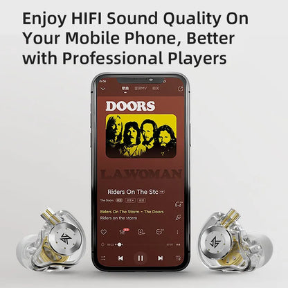 KZ EDX pro Fones de ouvido Bass In Ear Monitor Fones de ouvido Esporte com cancelamento de ruído HIFI Fone de ouvido Nova chegad