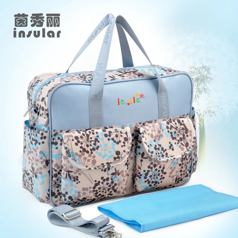 New Style Waterproof Diaper Bag Large Capacity Messenger Travel Bag Multifunctional Maternity Mother Baby Stroller Bags