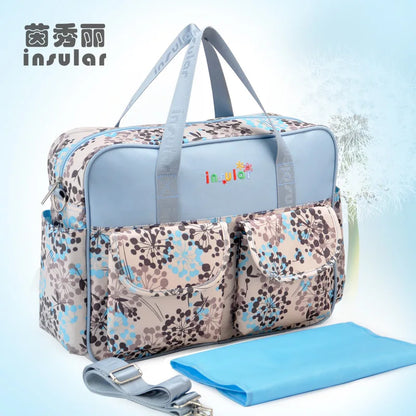 New Style Waterproof Diaper Bag Large Capacity Messenger Travel Bag Multifunctional Maternity Mother Baby Stroller Bags