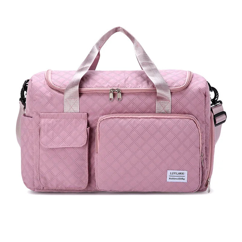Personalized Diaper Bags Custom Name Mommy Baby Bag Large Capacity Outgoing Storage Bag Embroidered Handheld Crossbody Bag Gifts