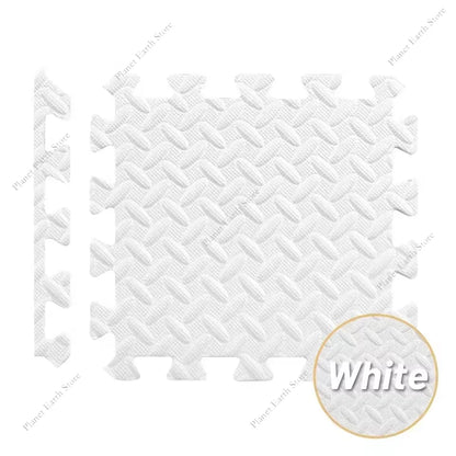 12Pcs Eva Foam Mat Baby Foam Play Mat Interlocking Foam Tiles Non-Slip Foam Floor Mat Gym Puzzle Sports Floor Mat Home 30*30*1CM