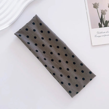 Tiara Larga Y2K Estilo Boho — Acessório de Cabelo para Yoga, Esporte e Dia a Dia