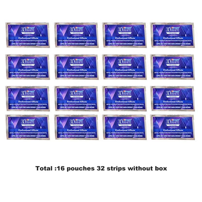 Fitas Clareadores Dentais Crest 3D Whitestrips — Efeito Profissional em Casa