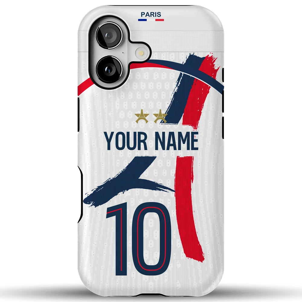 25 France Paris PSG LE PARISIEN Cover Case for iPhone 17 Air 16e 16 15 14 Pro Max 13 12 11 Mini X XS XR 7 8 6S Plus SE