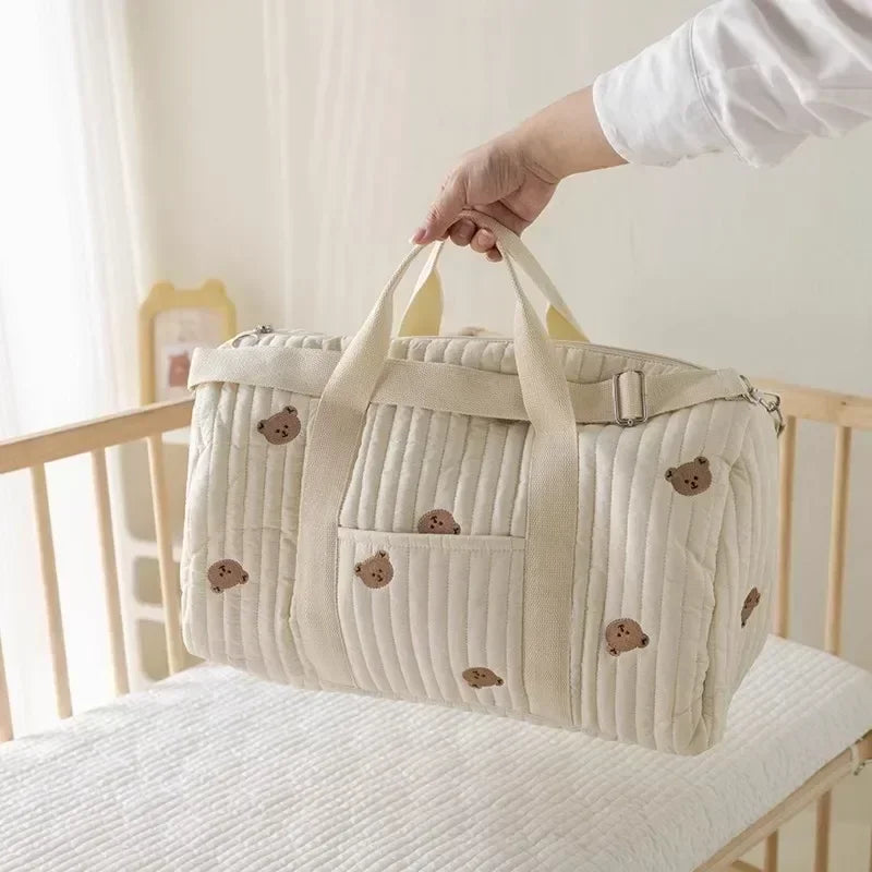 Large Mommy Bag Maternity Pack Baby Diaper Bag Stroller Nappy Organizer Portable Luggage Tote Bags Travel Changing Messenger Bag