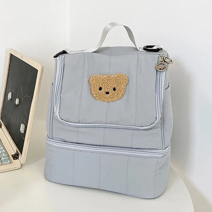 Portable Lightweight Mummy Backpack Maternity Packages Diaper Bag Nappy Organizer Baby Care Milk Bottle Thermal Insulated Bag