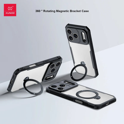 Xundd For iPhone 17 Pro Max For iPhone 17 Pro For iPhone 17 Shockproof Case Transparent Case Magnetic Case For iPhone 17 Air