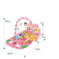 Baby Toys Pedal Piano Toy Music Fitness Rack Newborn Fitness Equipment Game Mat Prone Time Activity Gymnastics Mat 0-1 Years Old