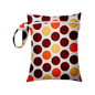 Mini Size 25x20cm Diaper Bag Waterproof Reusable Mummy Bag Printed Pocket Nappy Bags PUL Travel Wet Dry Bags Purple Color