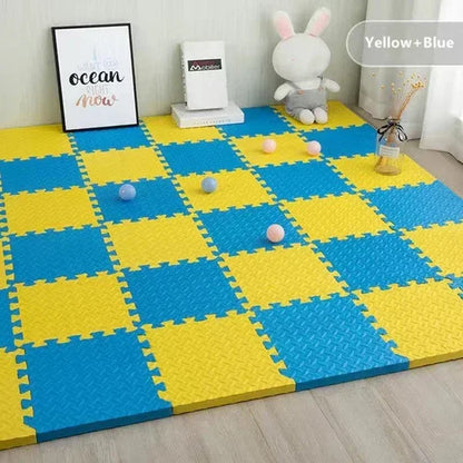 30cm Baby Foam Crawling Mat Children EVA Educational Toys Kids Soft Floor Game Mat Chain Fitness Brick Gym Game Carpet Kid Room
