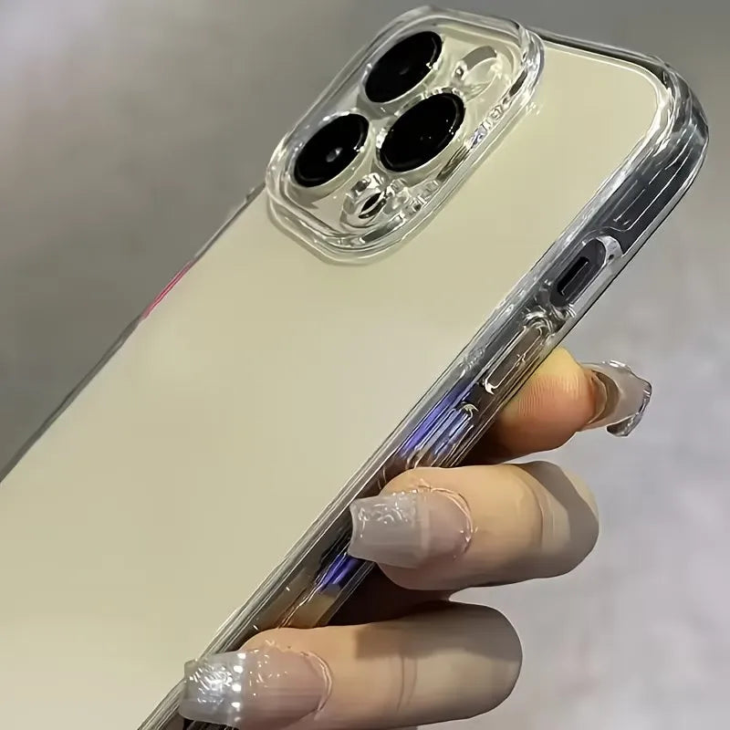 3PCS Ultra Thin Clear Phone Case For iPhone 11 12 13 14 15 16 17 Air Pro Max Plus 7 8 X Xr Xs 16E 17E Silicone Soft Back Cover