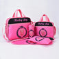 Mommy Bag Five Piece Bag Fashion Print Bears Multifunctional Large Capacity One Shoulder Crossbody Maternal Baby Bag Diaper Bag