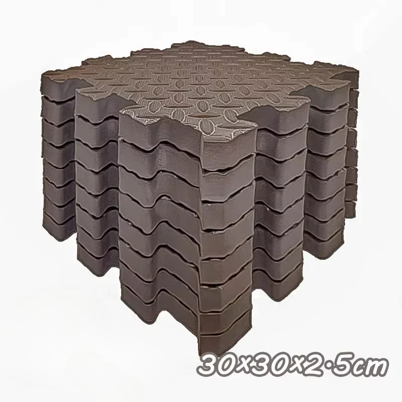 2.5cm Thick Baby Play Mat EVA Foam Non-Slip Baby Crawling Activity Mat Children's Activity and Leisure Mat Home Decor Reusable