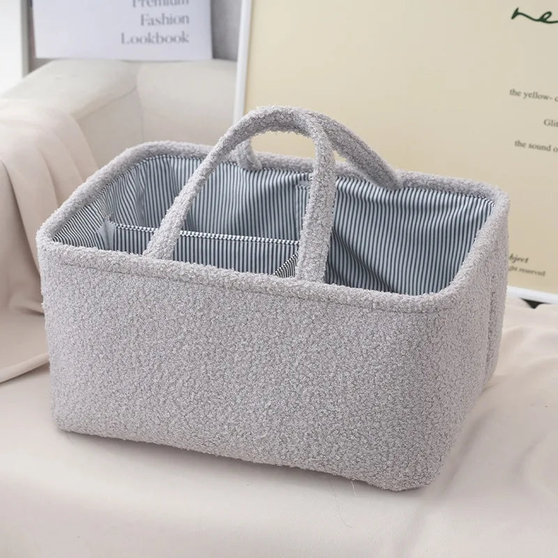Baby Multifunctional Diaper Organizer Bag Folding Portable Stackers & Caddies High Capacity Storage for Baby Things mommy bags