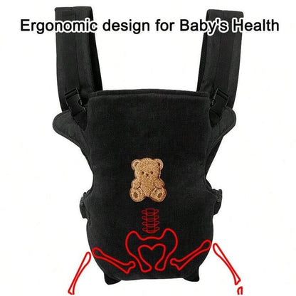 1Pc Ergonomic Multifunctional Baby Carrier - 4-in-1 Portable Baby Travel Gear, with Adjustable and Comfortable Front and Back Straps, the Perfect Gift for Baby's Baby Shower, Halloween, Christmas, and New Year