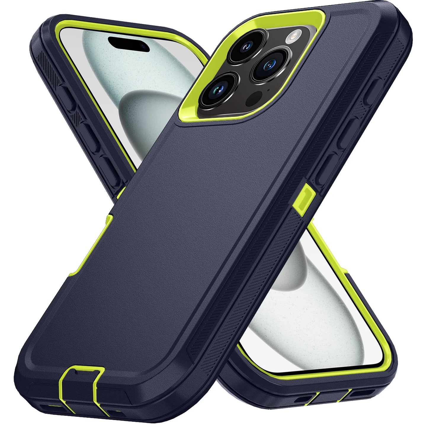 Armor Shockproof Defender Phone Case For iphone 11 12 13 14 15 Pro Max X XS XR XSMAX 7 8 Plus SE2 SE4 Hard PC+TPU Back Cover valor
