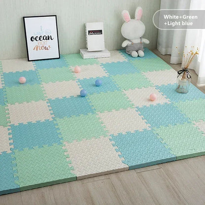 30cm Baby Foam Crawling Mat Children EVA Educational Toys Kids Soft Floor Game Mat Chain Fitness Brick Gym Game Carpet Kid Room