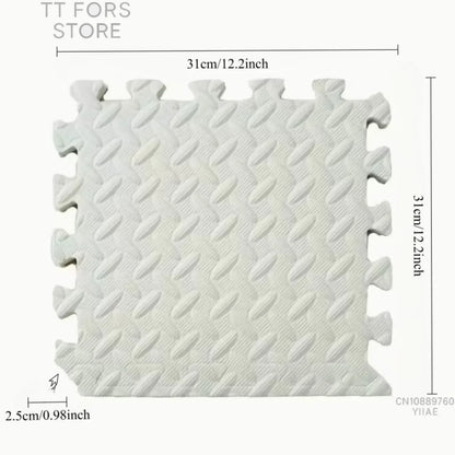 2.5cm Thick Baby Play Mat EVA Foam Non-Slip Baby Crawling Activity Mat Children's Activity and Leisure Mat Home Decor Reusable