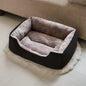 Cama Almofada para Gatos e Cães — Pelúcia Macia, Lavável, Tamanhos P ao GG