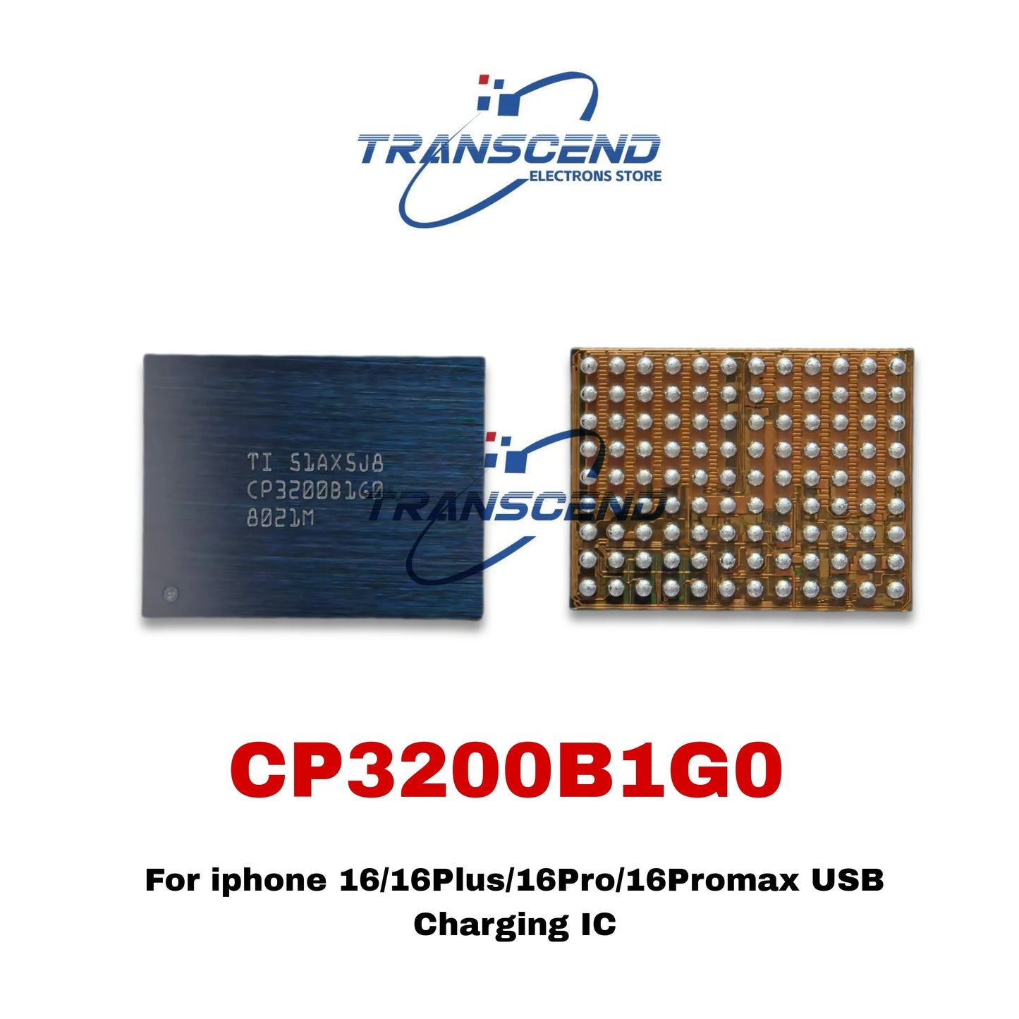 1-3PCS CP3200B1G0 U9500 USB Charging IC Chip For iPhone 16 iPhone 16 Plus iPhone 16 Pro iPhone 16 Pro Max Chipset