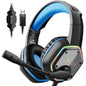 EKSA E1000 Wired Gaming Headphones  Esports Headset  7.1 Surround Sound  Hyperclear Cardioid Mic  For PS4 PS5 Xbox Laptop