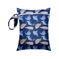 Mini Size 25x20cm Diaper Bag Waterproof Reusable Mummy Bag Printed Pocket Nappy Bags PUL Travel Wet Dry Bags Purple Color