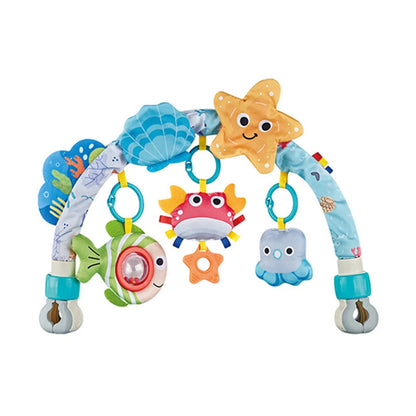 Baby Stroller Arch Toys Bouncer Toy Pram Activity Arch Toys Fine Motor Skills Toys Sensory Development Arch Baby Car Seat Toys