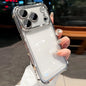 Capa Transparente com Galvanização Luxo para iPhone 11 ao 17 Pro Max — Protetor de Lente