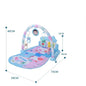Baby Toys Pedal Piano Toy Music Fitness Rack Newborn Fitness Equipment Game Mat Prone Time Activity Gymnastics Mat 0-1 Years Old