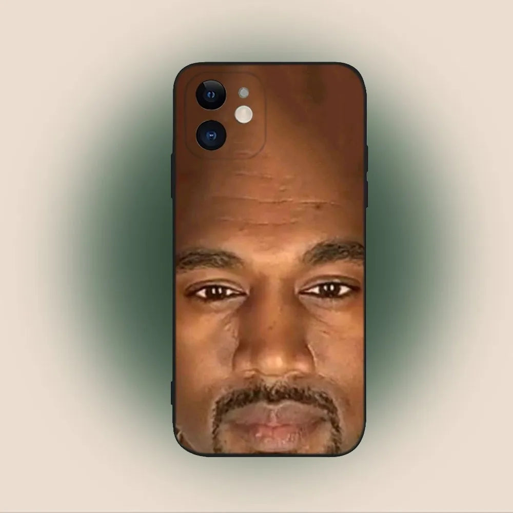 Singer Kanye West Ye Phone Case For iPhone 17 16 15 11 12 14 13 Pro Max Mini X XS XR 7 Plus 16E Air Shockproof Soft Cover Fundas