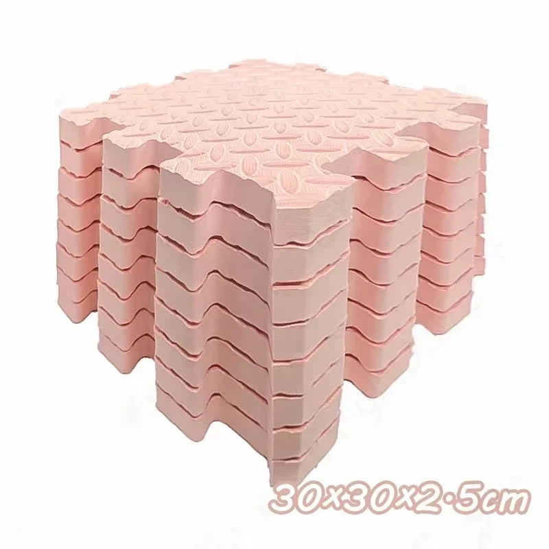 2.5cm Thick Baby Play Mat EVA Foam Non-Slip Baby Crawling Activity Mat Children's Activity and Leisure Mat Home Decor Reusable