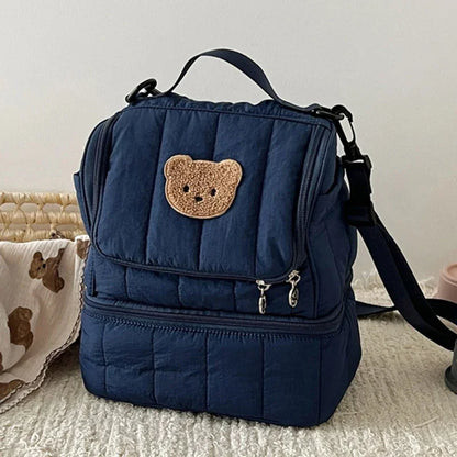 Portable Lightweight Mummy Backpack Maternity Packages Diaper Bag Nappy Organizer Baby Care Milk Bottle Thermal Insulated Bag