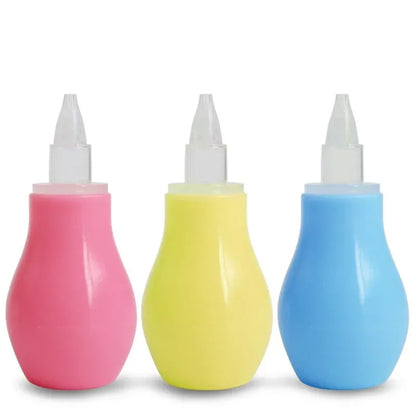 New Born Silicone Baby Safety Nose Cleaner Vacuum Suction Children Nasal Aspirator   Care Diagnostic-tool  Sucker