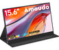 Monitor Portátil Amoudo 15,6" Full HD — IPS 1080P, USB-C, Mini HDMI, Tela Extendida
