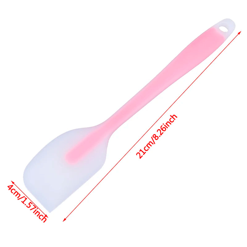 Espátula de Silicone para Confeitaria — Raspador Antiaderente Resistente ao Calor