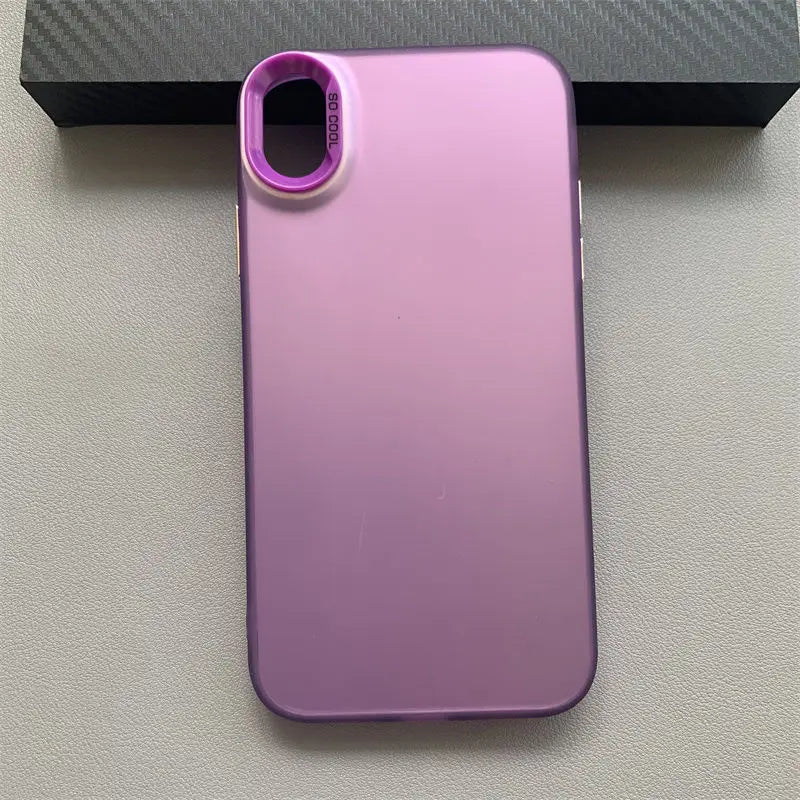 For iPhone x Case iPhone XR Phone Case iPhone XS Cover iPhone XS MAX 7 8 plus 8p cases Luxury Metallic Aurora Skin Matte Cover