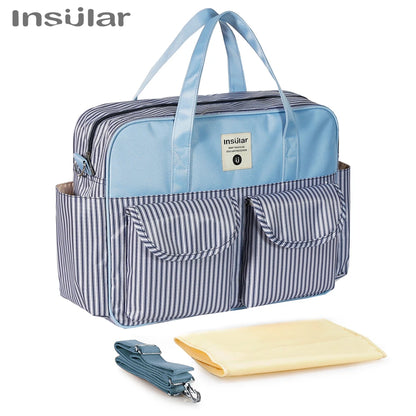 New Style Waterproof Diaper Bag Large Capacity Messenger Travel Bag Multifunctional Maternity Mother Baby Stroller Bags