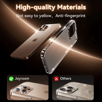 Capa Joyroom Fosca Antichoque para iPhone 16 e 17 Pro Max — MagSafe | Slim Premium