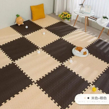12PCS EVA Foam Puzzle Mats Children Room Activities Mats For Baby Interlock Floor Carpet 30*30CM Baby Floor Ma Baby Play Matt